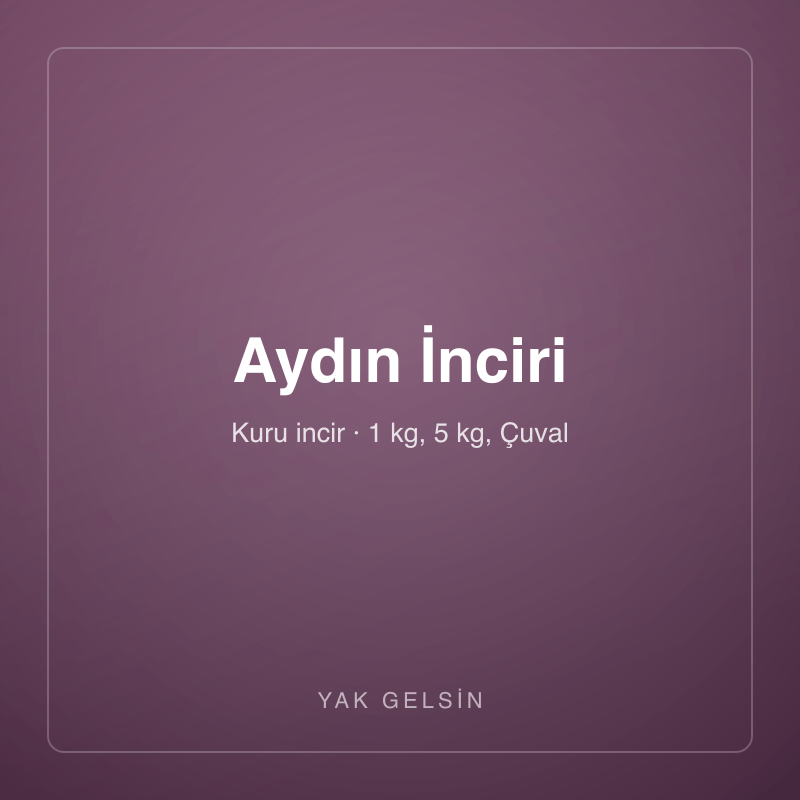 Aydın İnciri